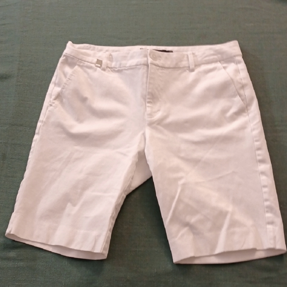 Ralph Lauren White Bermuda Shorts